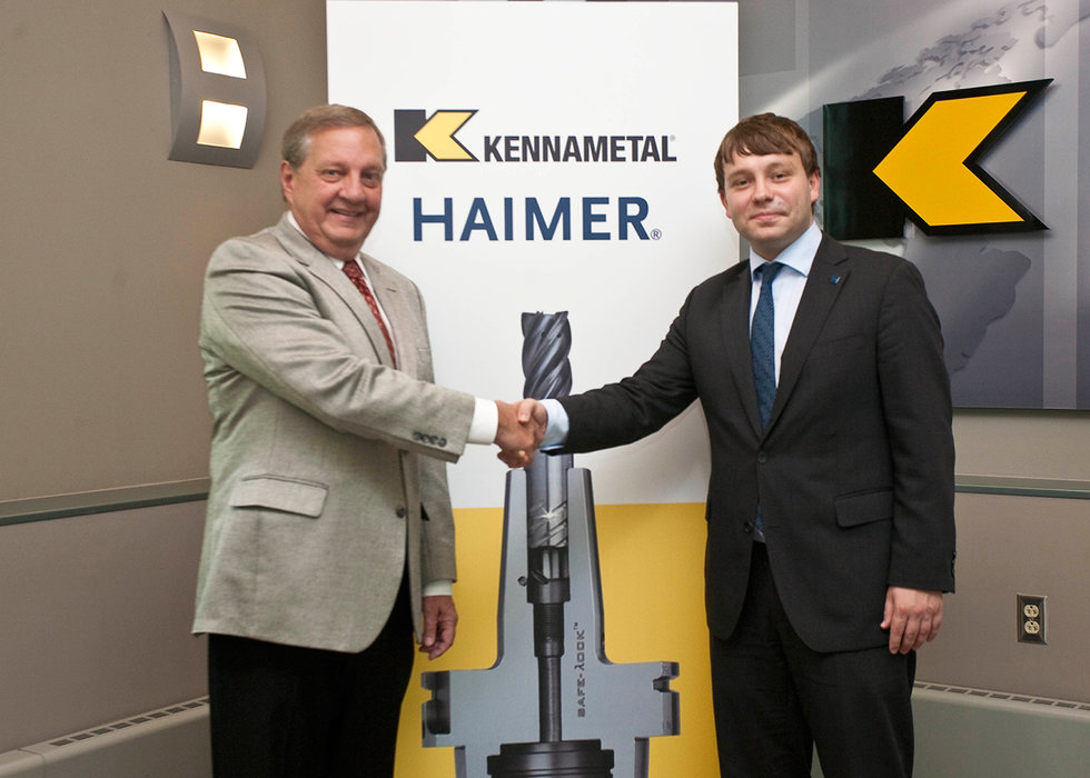 Kennametal e Haimer firmano un accordo per la fornitura del rivoluzionario attacco mandrino KM4X di Kennametal